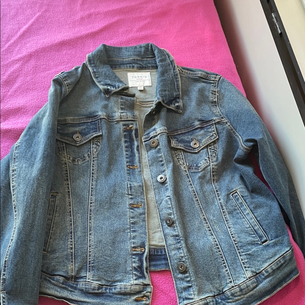 Torrid Blue Denim Jean Jacket